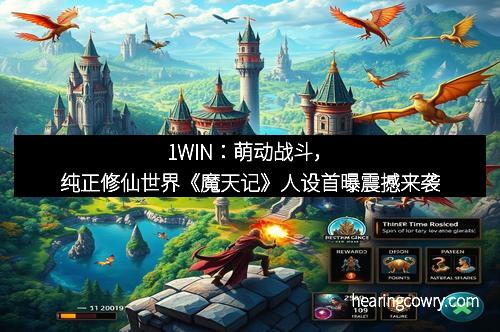 1WIN：萌动战斗，纯正修仙世界《魔天记》人设首曝震撼来袭